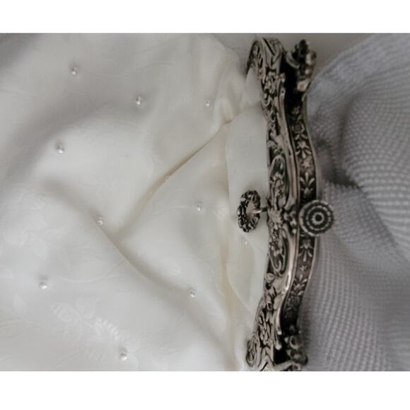 Antique Purse Sterling Gorham Bridal Lux Old Money Cherub